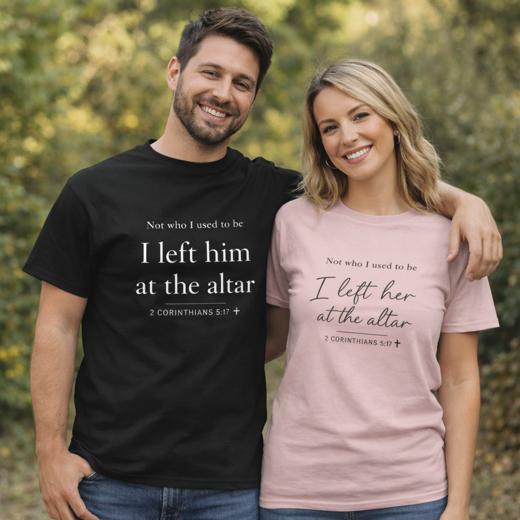 Not who I used to be, I left her at the alter Faith T-Shirt