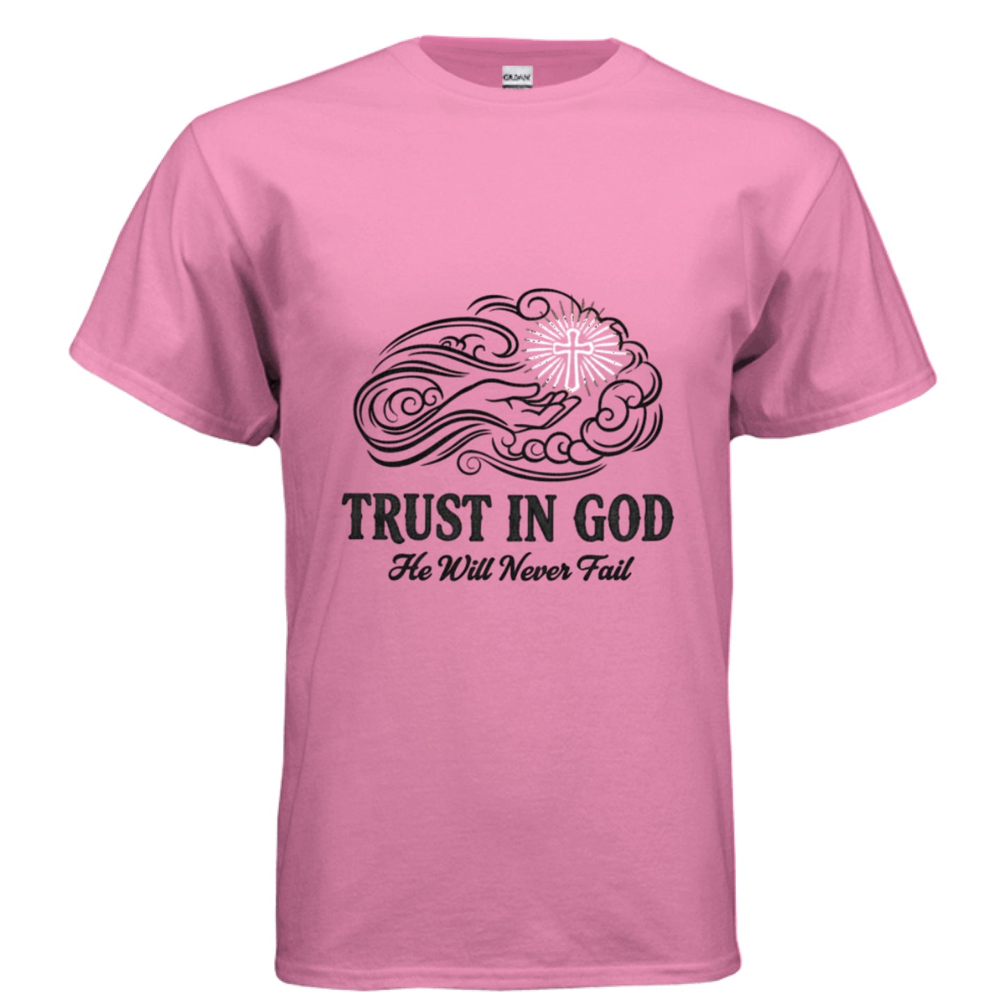 Trust in God Faith T-Shirt AZALEA Salvation Clothing and Accessories Apparel