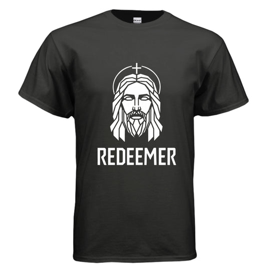 Redeemer Faith T-Shirt BLACK Salvation Clothing and Accessories Apparel