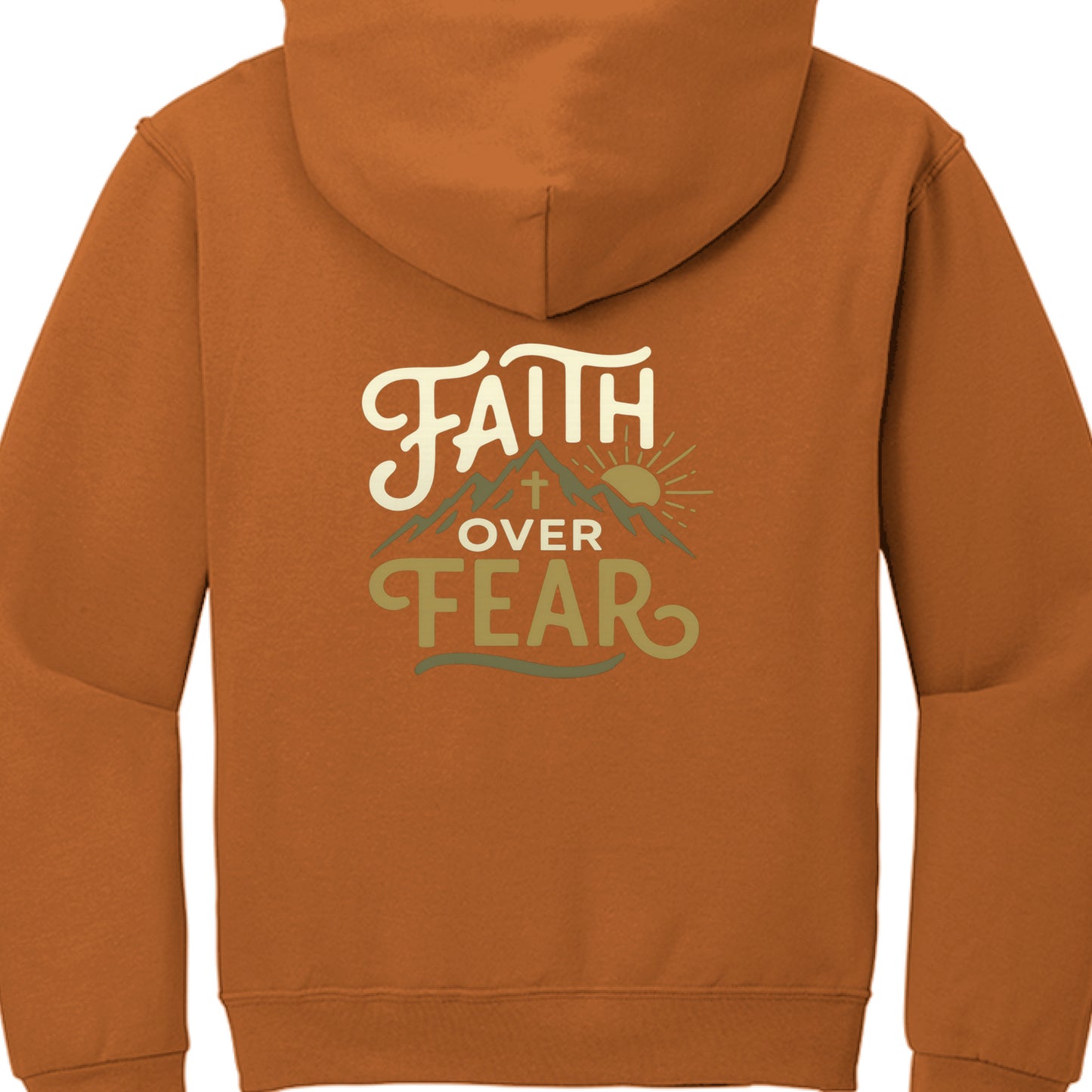 Faith over Fear Faith Hoodie Salvation FaithWear Apparel
