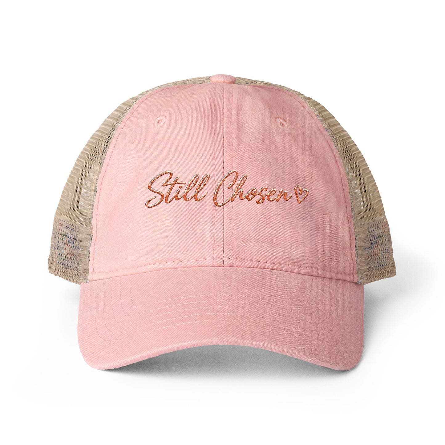 Still Chosen Embroidered Vintage Mesh Cap