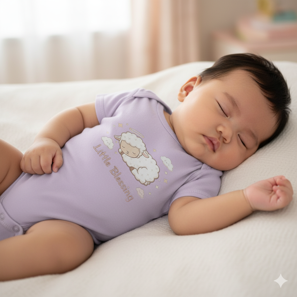 Little Blessing Faith Onesie Salvation Clothing and Accessories