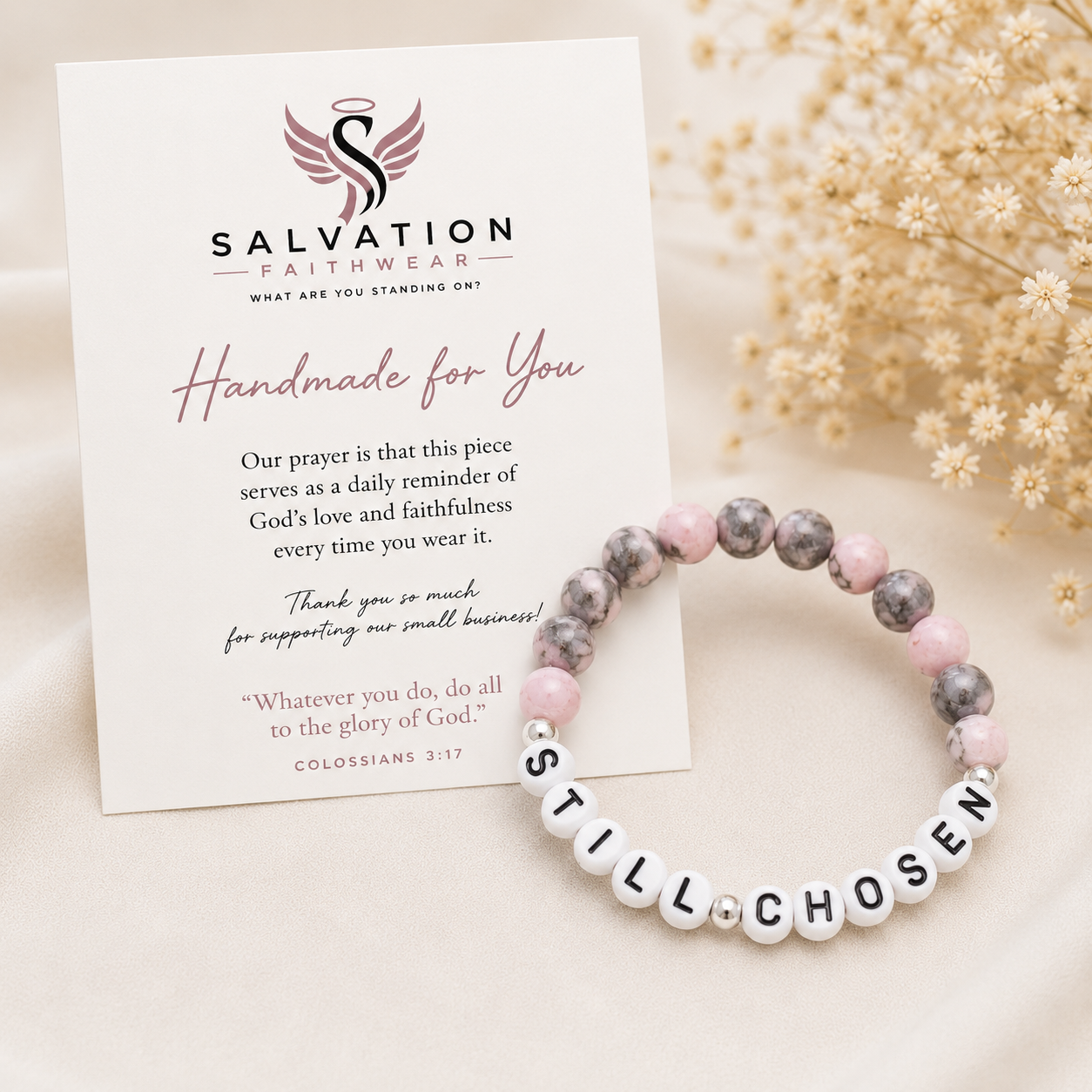 Still Chosen | Inspirational Bracelet