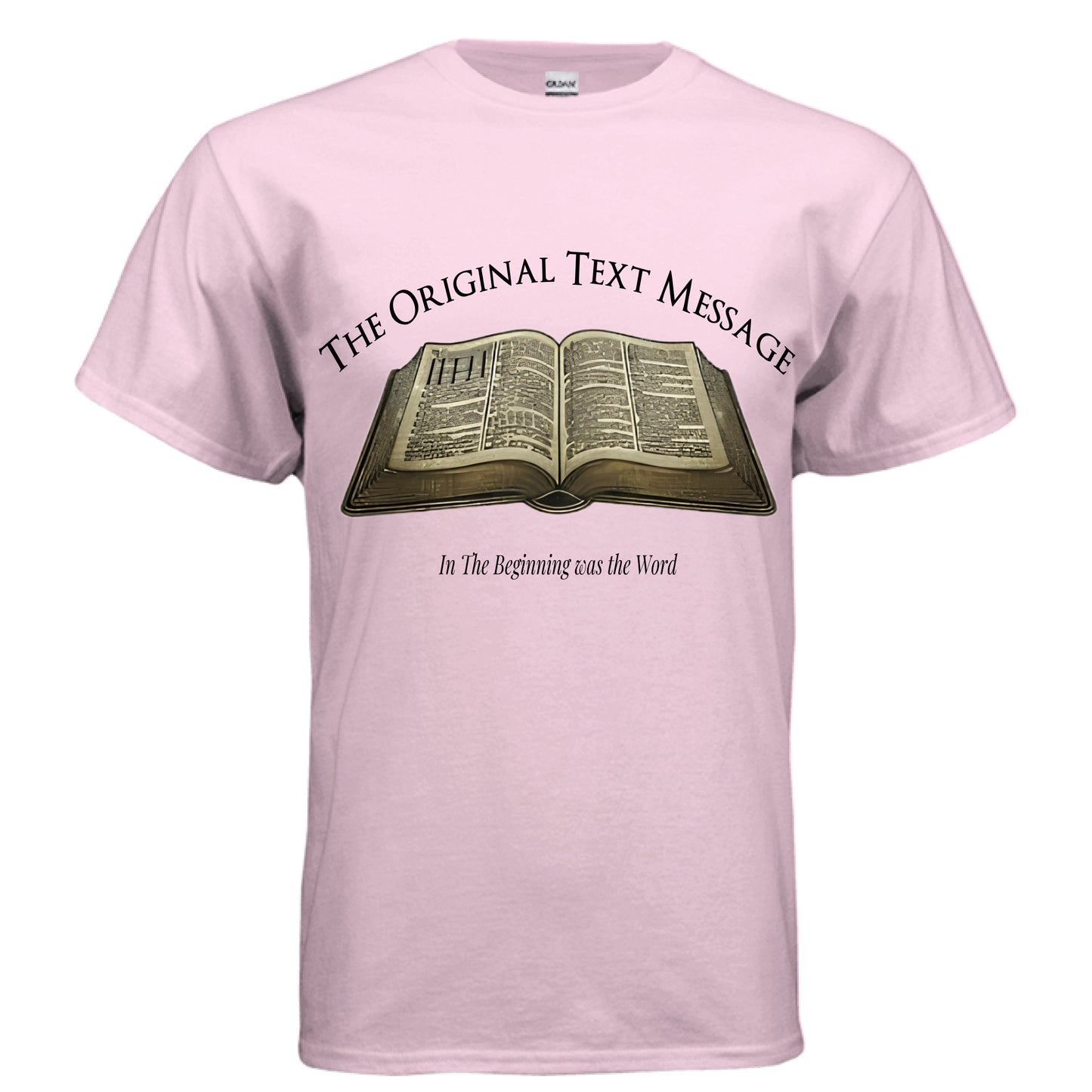 The Original Text Message Faith T-Shirt LIGHT PINK Salvation Clothing and Accessories