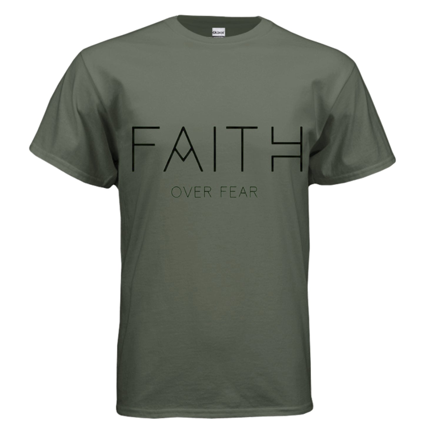 Faith Faith T-Shirt MILITARY GREEN Salvation Clothing and Accessories