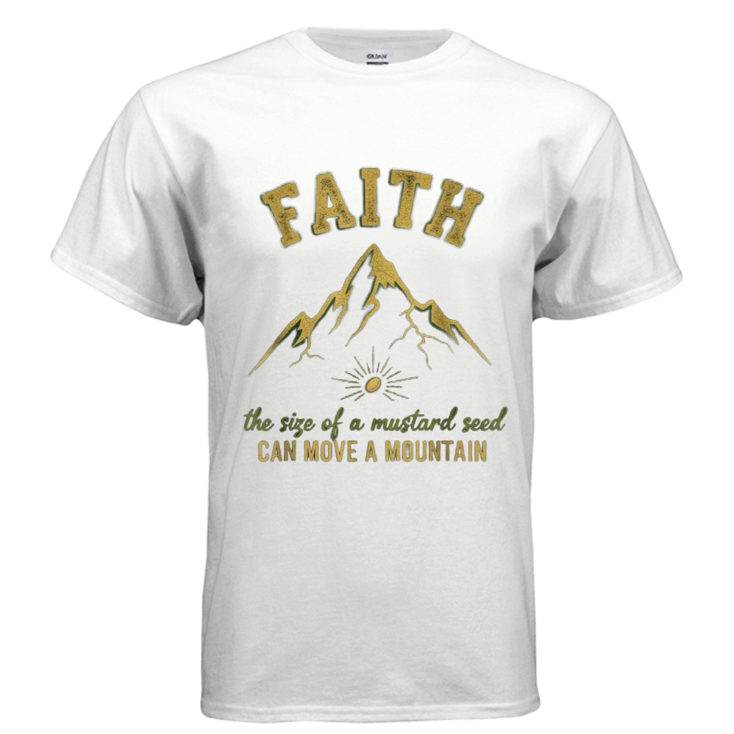 Faith Mustard Seed Faith T-Shirt WHITE Salvation Clothing and Accessories