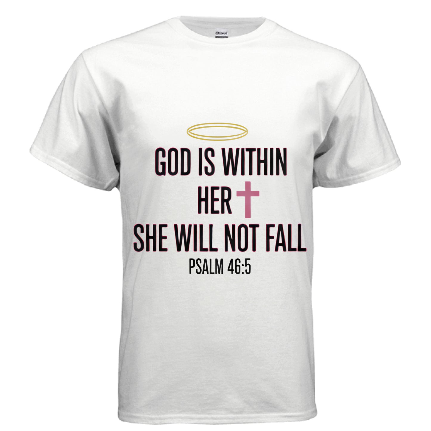 God is Within Faith T-Shirt WHITE Salvation Clothing and Accessories