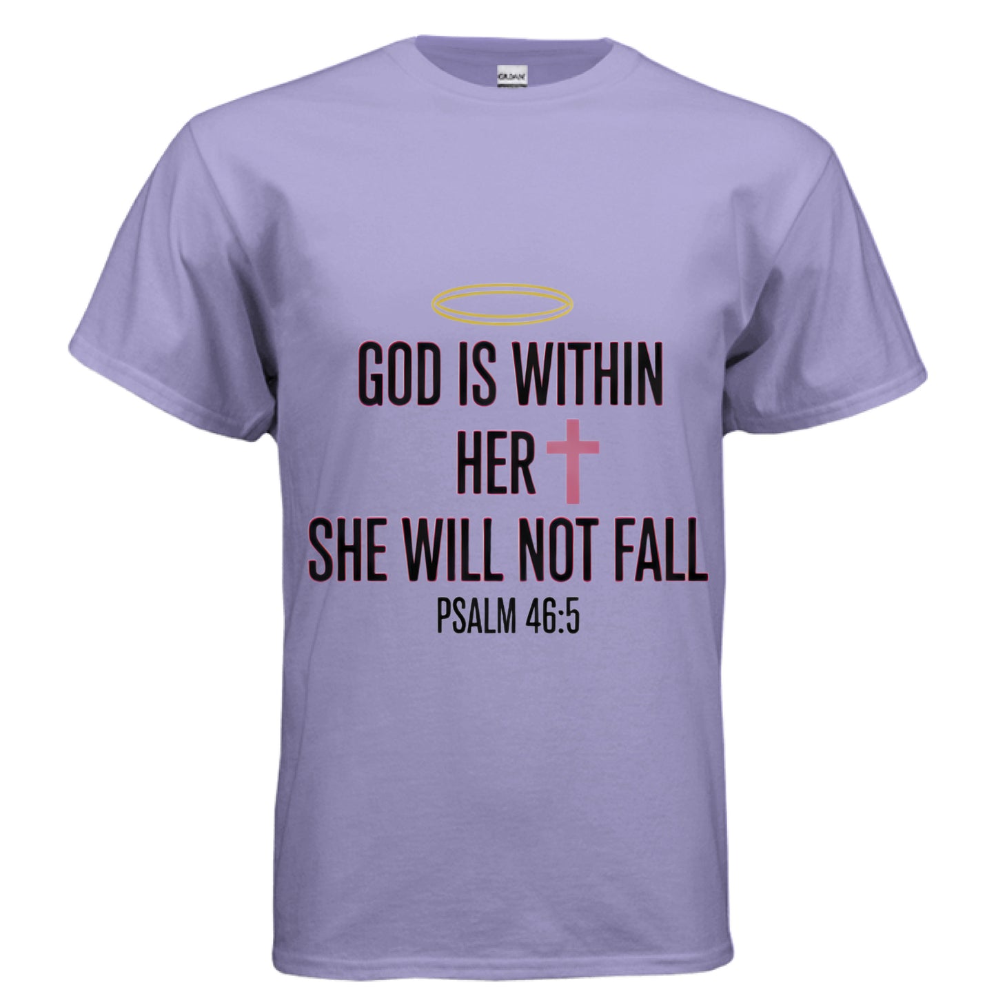 God is Within Faith T-Shirt VIOLET Salvation Clothing and Accessories