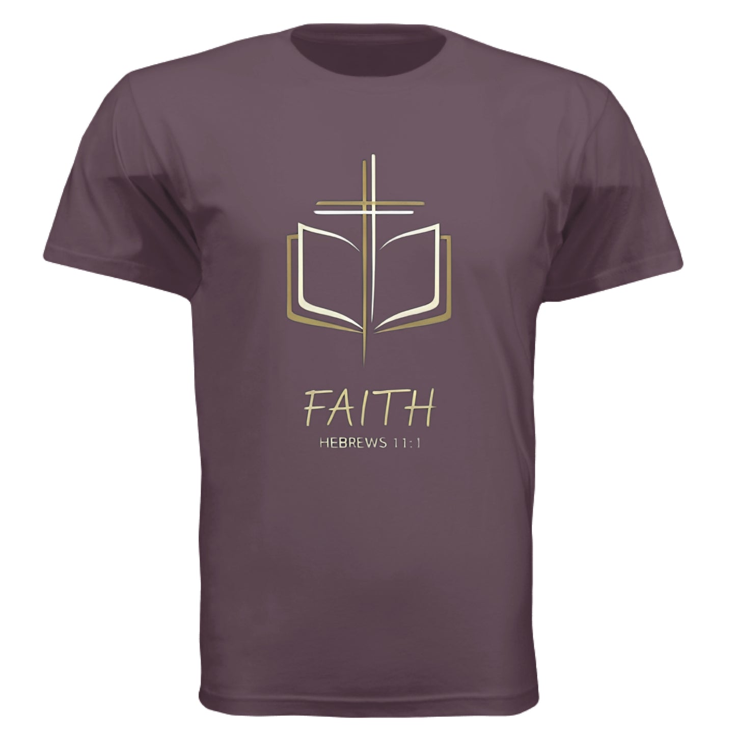 Faith Cross Faith T-Shirt Russet Salvation Clothing and Accessories