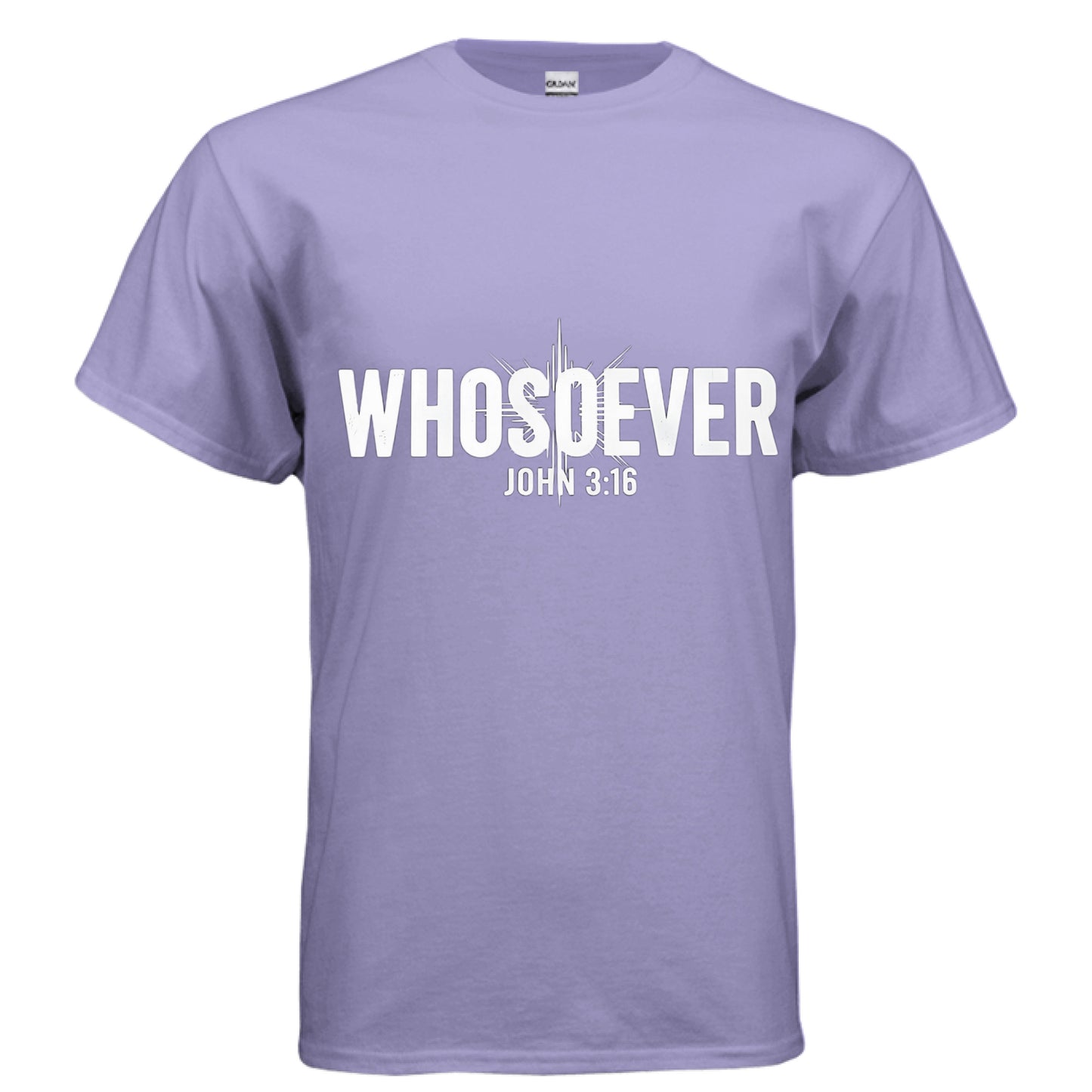 Whosoever Faith T-Shirt VIOLET Salvation Clothing and Accessories