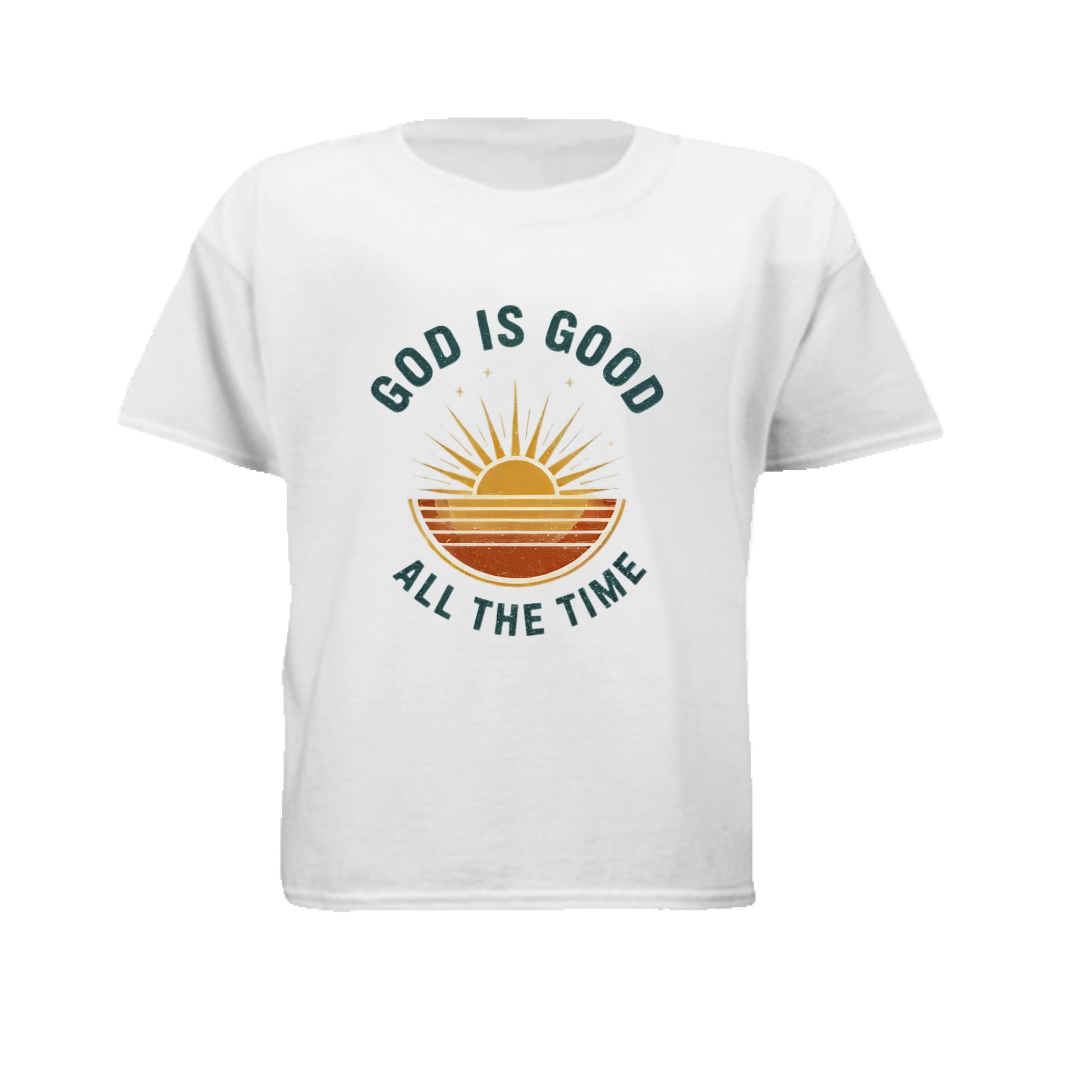 God is Good Faith Kid's T-Shirt White Salvation Clothing and Accessories