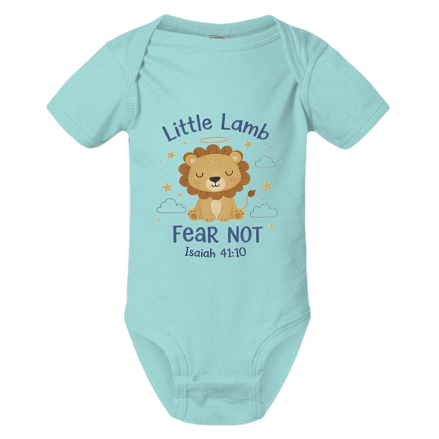 Little Lamb Faith Onesie Island Tie Dye Salvation Clothing and Accessories