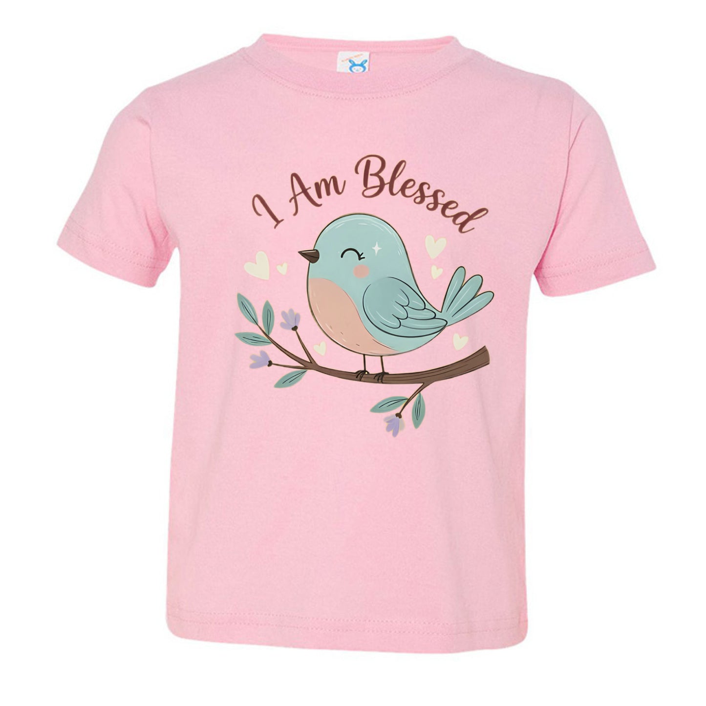 I am Blessed Faith Toddler T-Shirt PINK Salvation Clothing and Accessories