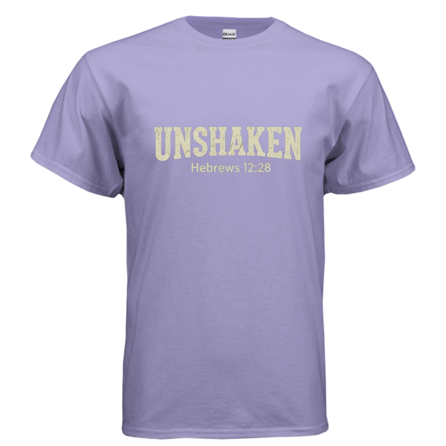 UNSHAKEN Faith T-Shirt VIOLET Salvation Clothing and Accessories