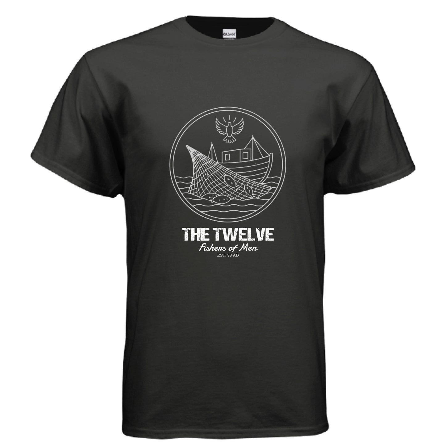 The Twelve Faith T-Shirt BLACK Salvation Clothing and Accessories Apparel