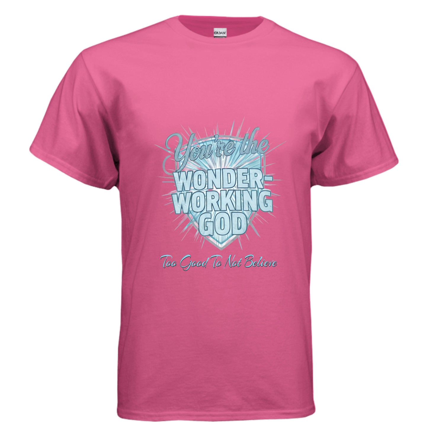 Wonder Working God Faith T-Shirt (Brandon Lake Inspired) HELICONIA Salvation Clothing and Accessories Apparel