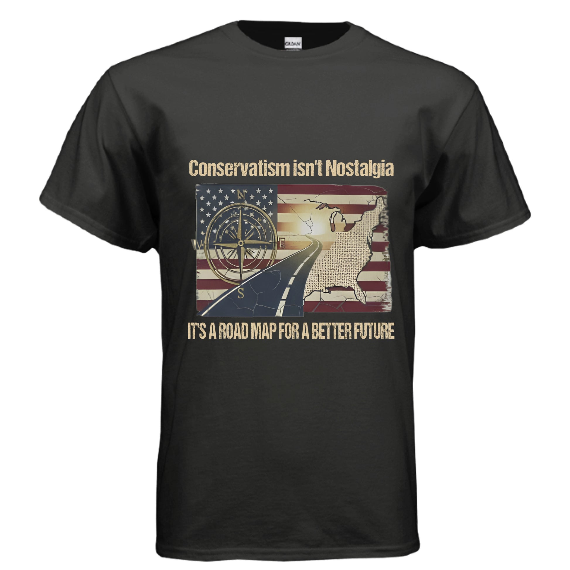 Roadmap for a better future Patriot T-Shirt (Charlie Kirk Inspired) Salvation Clothing and Accessories Apparel
