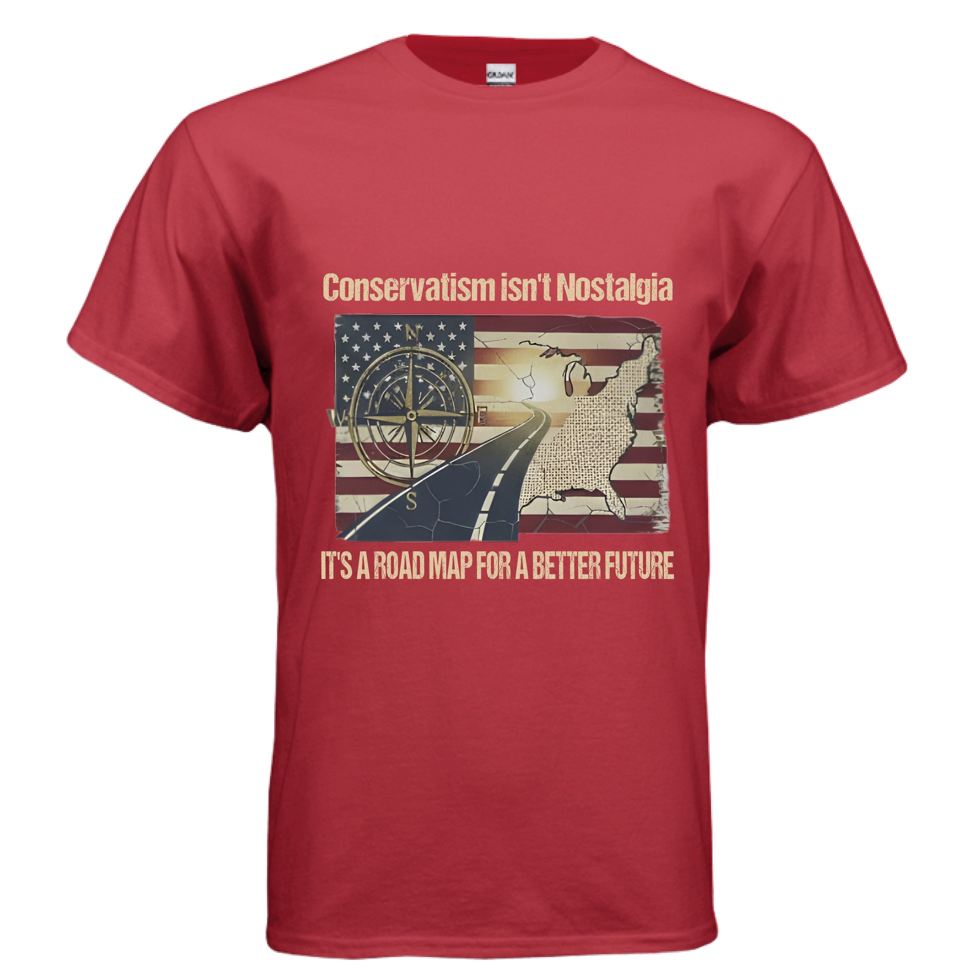 Roadmap for a better future Patriot T-Shirt (Charlie Kirk Inspired) Salvation Clothing and Accessories Apparel