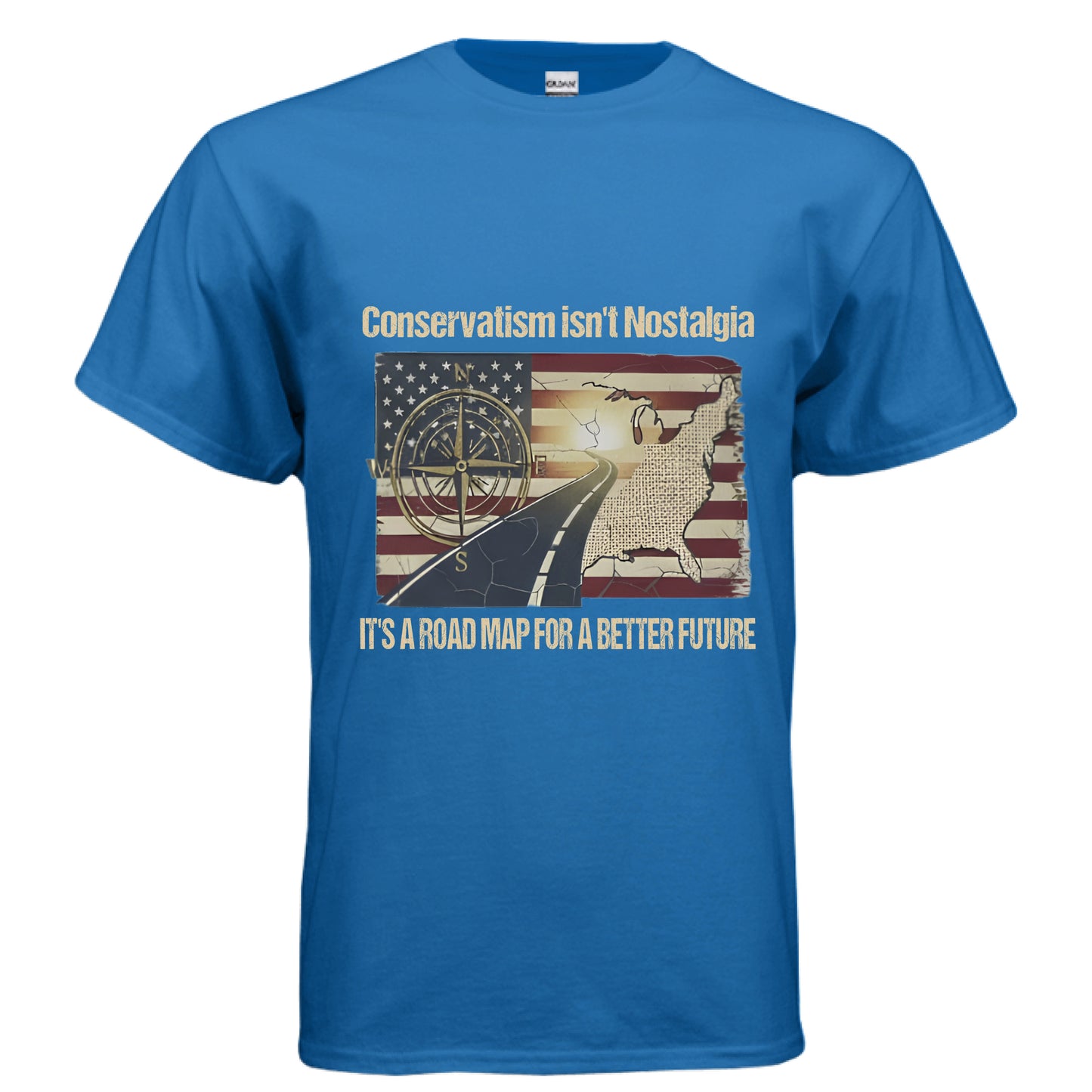 Roadmap for a better future Patriot T-Shirt (Charlie Kirk Inspired) Salvation Clothing and Accessories Apparel