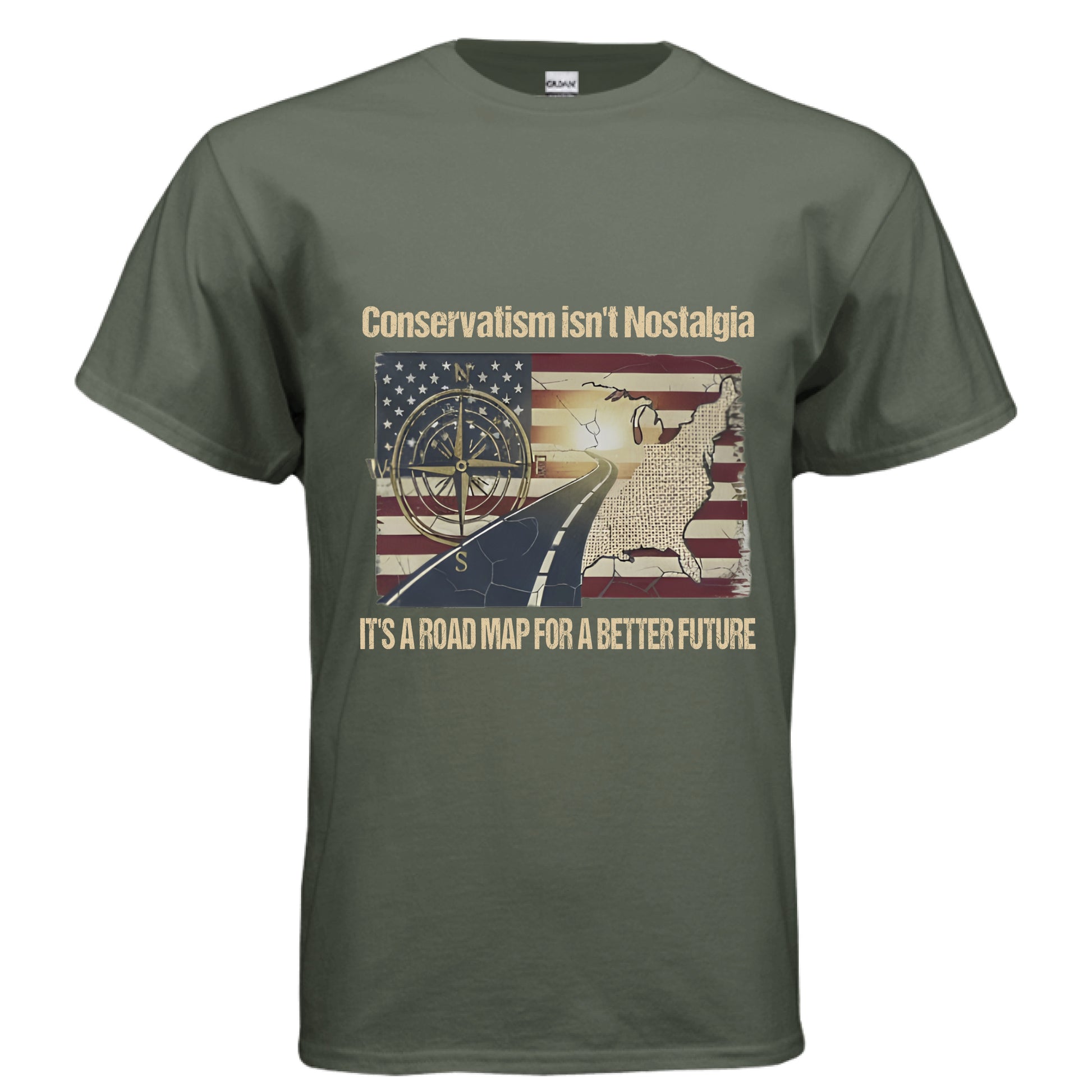 Roadmap for a better future Patriot T-Shirt (Charlie Kirk Inspired) Salvation Clothing and Accessories Apparel