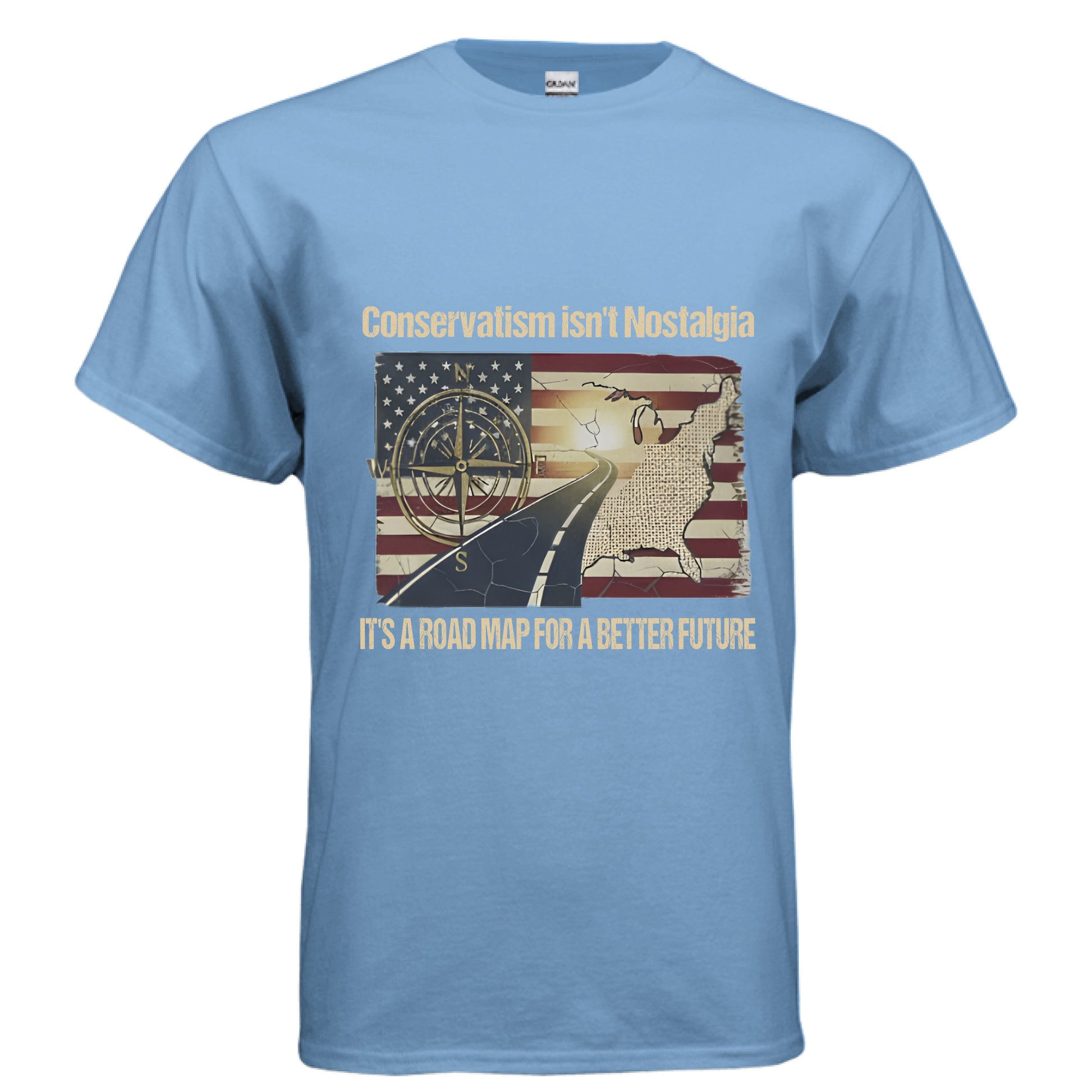 Roadmap for a better future Patriot T-Shirt (Charlie Kirk Inspired) Salvation Clothing and Accessories Apparel