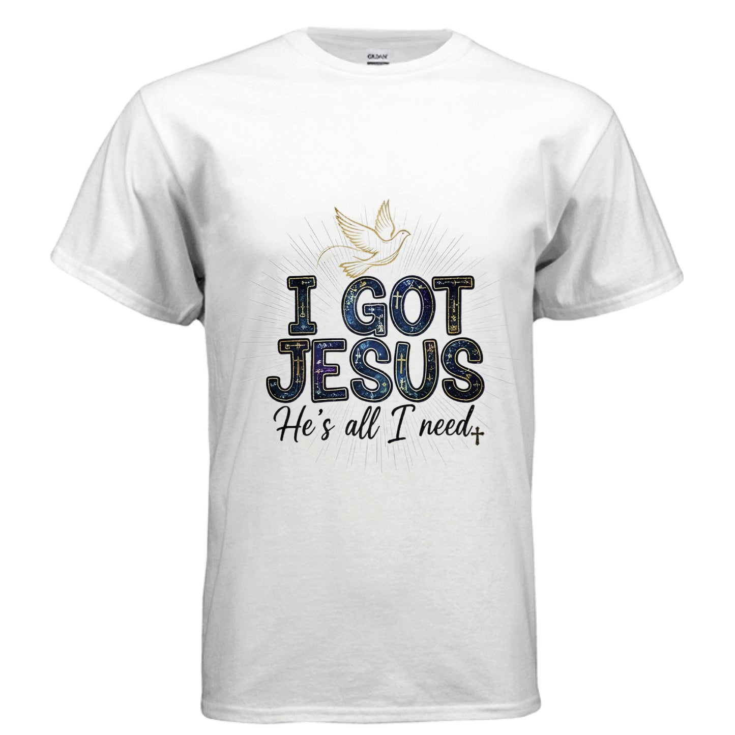 I Got Jesus Faith T-Shirt WHITE Salvation Clothing and Accessories Apparel