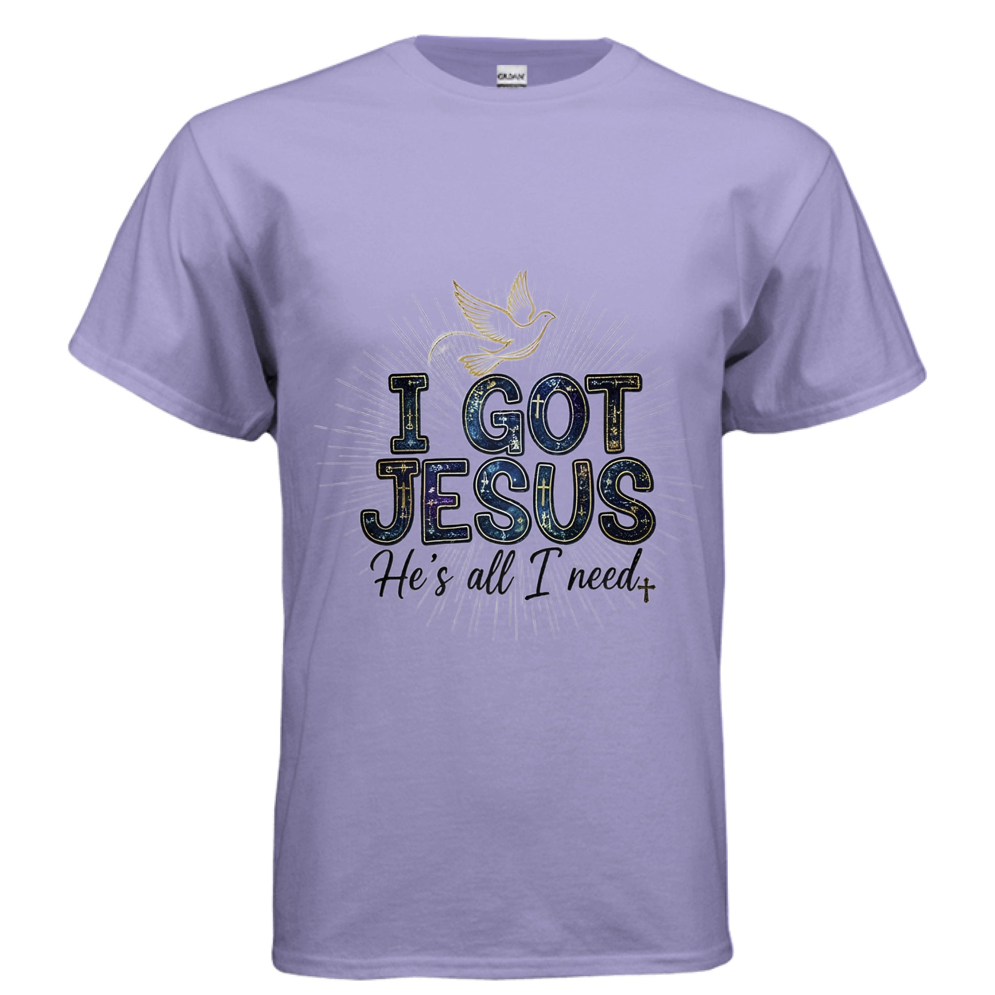 I Got Jesus Faith T-Shirt VIOLET Salvation Clothing and Accessories Apparel
