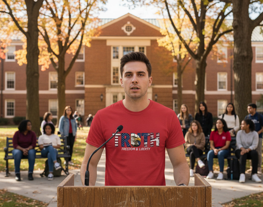 Truth Patriot T-Shirt RED Salvation Clothing and Accessories Apparel