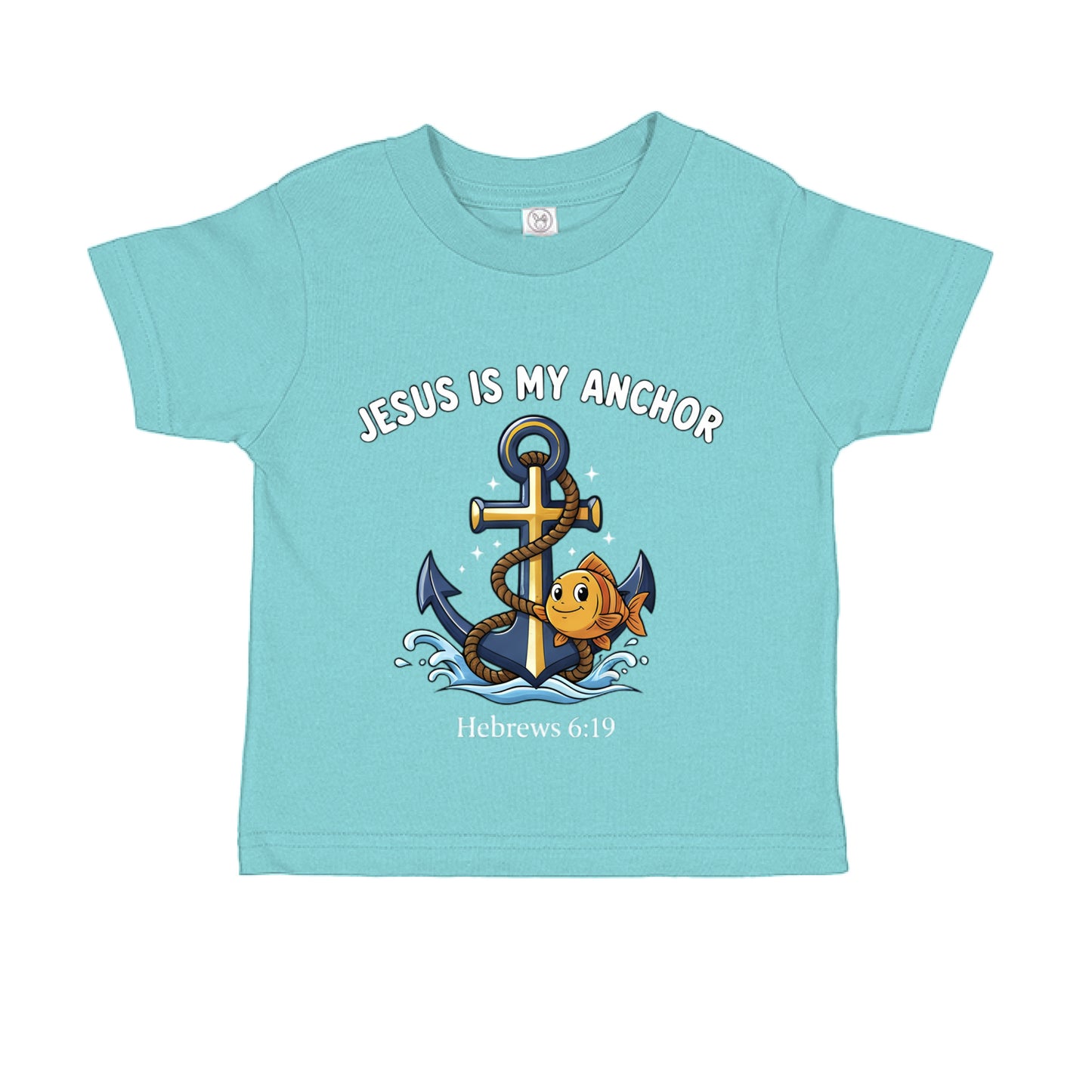 Jesus is my Anchor Hebrews 6:19 Faith toddler T-Shirt CHILL Salvation Clothing and Accessories Apparel