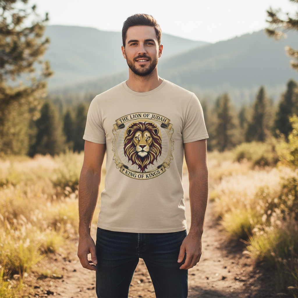 Lion of Judah King of Kings Faith T-Shirt