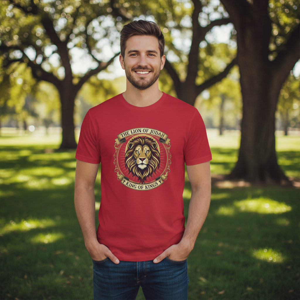 Lion of Judah King of Kings Faith T-Shirt