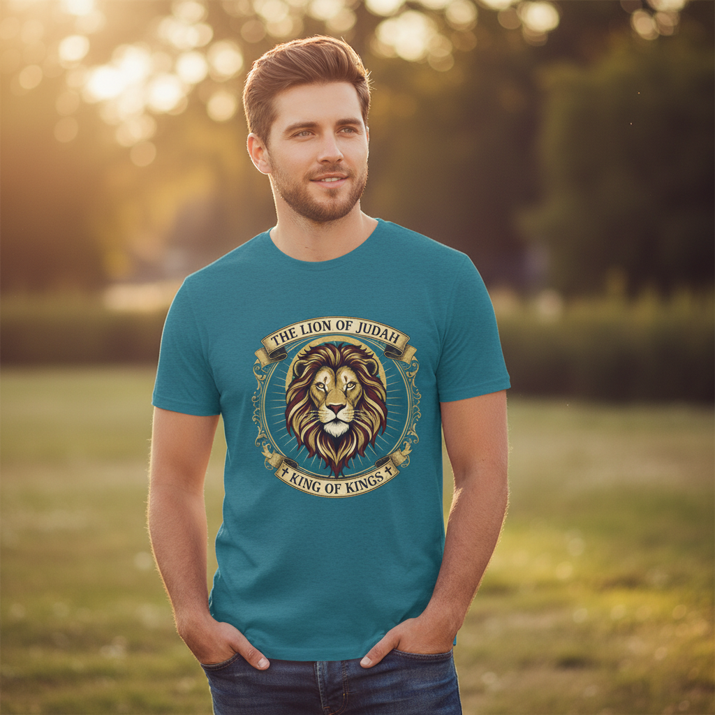 Lion of Judah King of Kings Faith T-Shirt