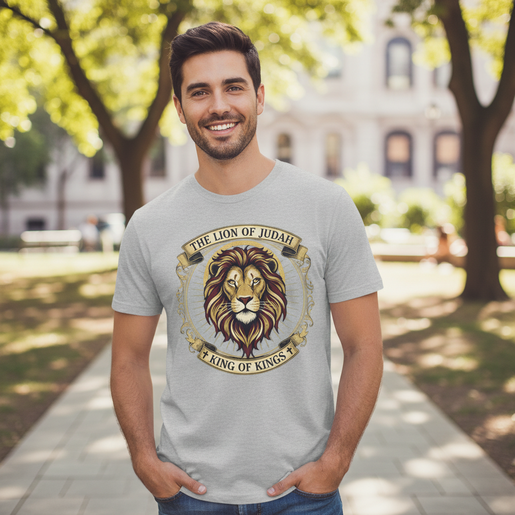 Lion of Judah King of Kings Faith T-Shirt