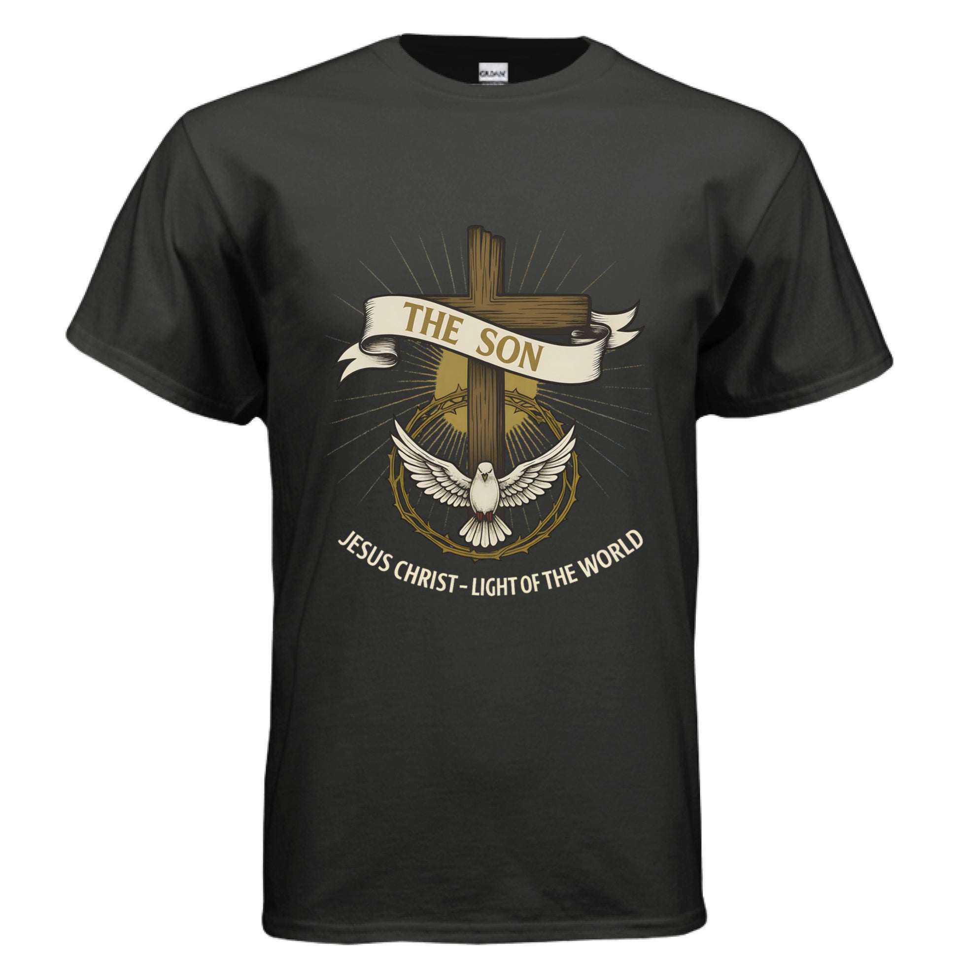 The Son Jesus Christ Light of the World Faith T-Shirt Salvation Clothing and Accessories Apparel