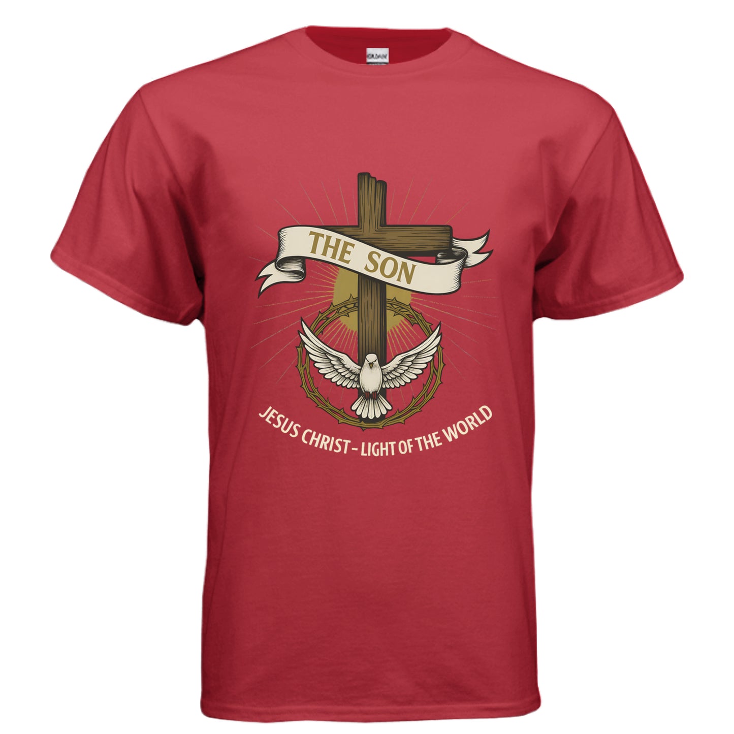The Son Jesus Christ Light of the World Faith T-Shirt Salvation Clothing and Accessories Apparel