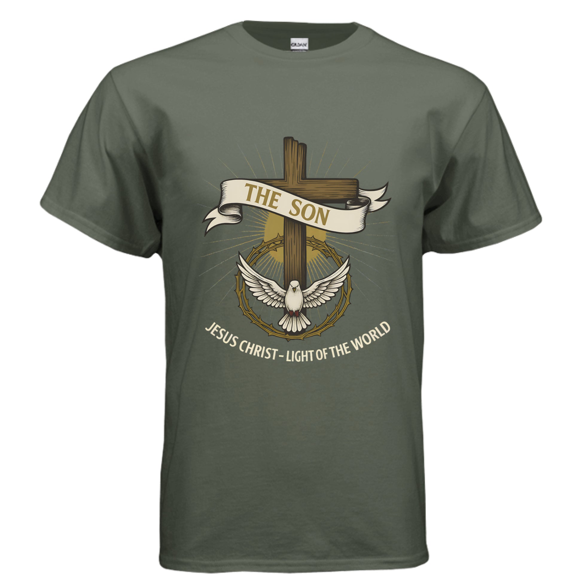 The Son Jesus Christ Light of the World Faith T-Shirt Salvation Clothing and Accessories Apparel