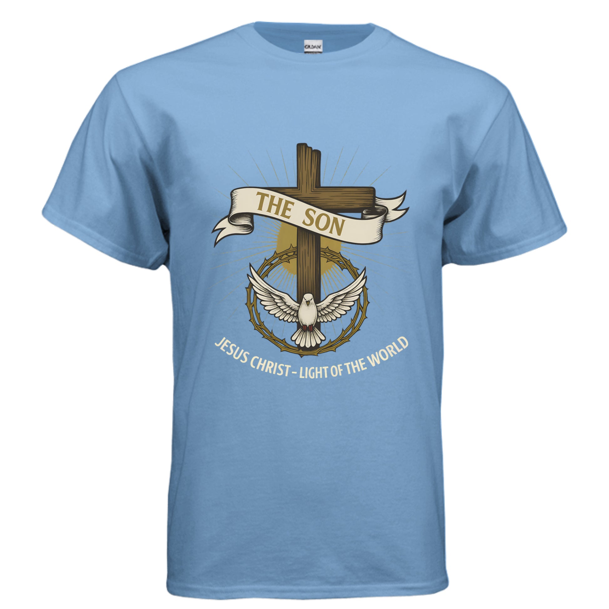 The Son Jesus Christ Light of the World Faith T-Shirt Salvation Clothing and Accessories Apparel
