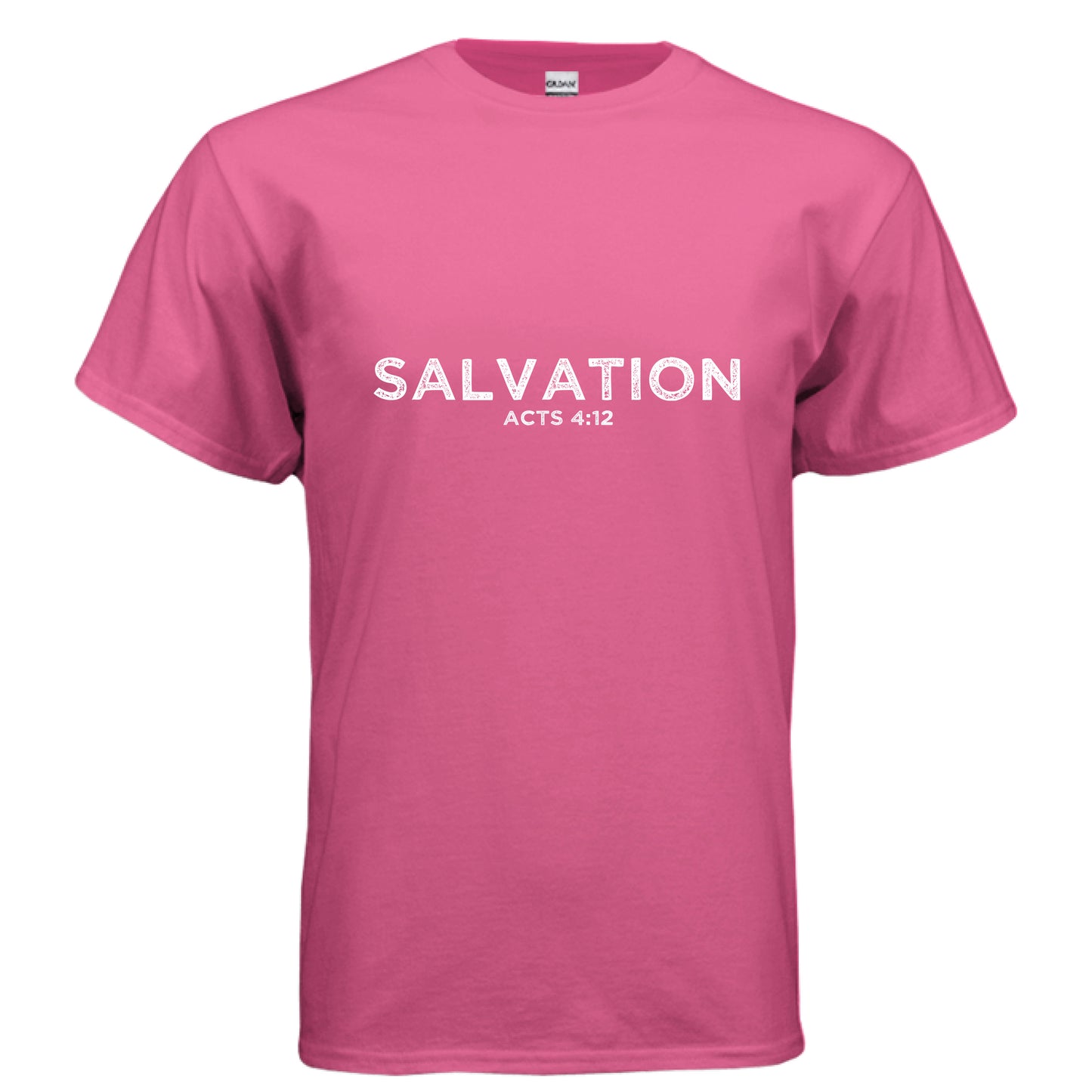 SALVATION Acts 4:12 Faith T-Shirt HELICONIA Salvation Clothing and Accessories Apparel