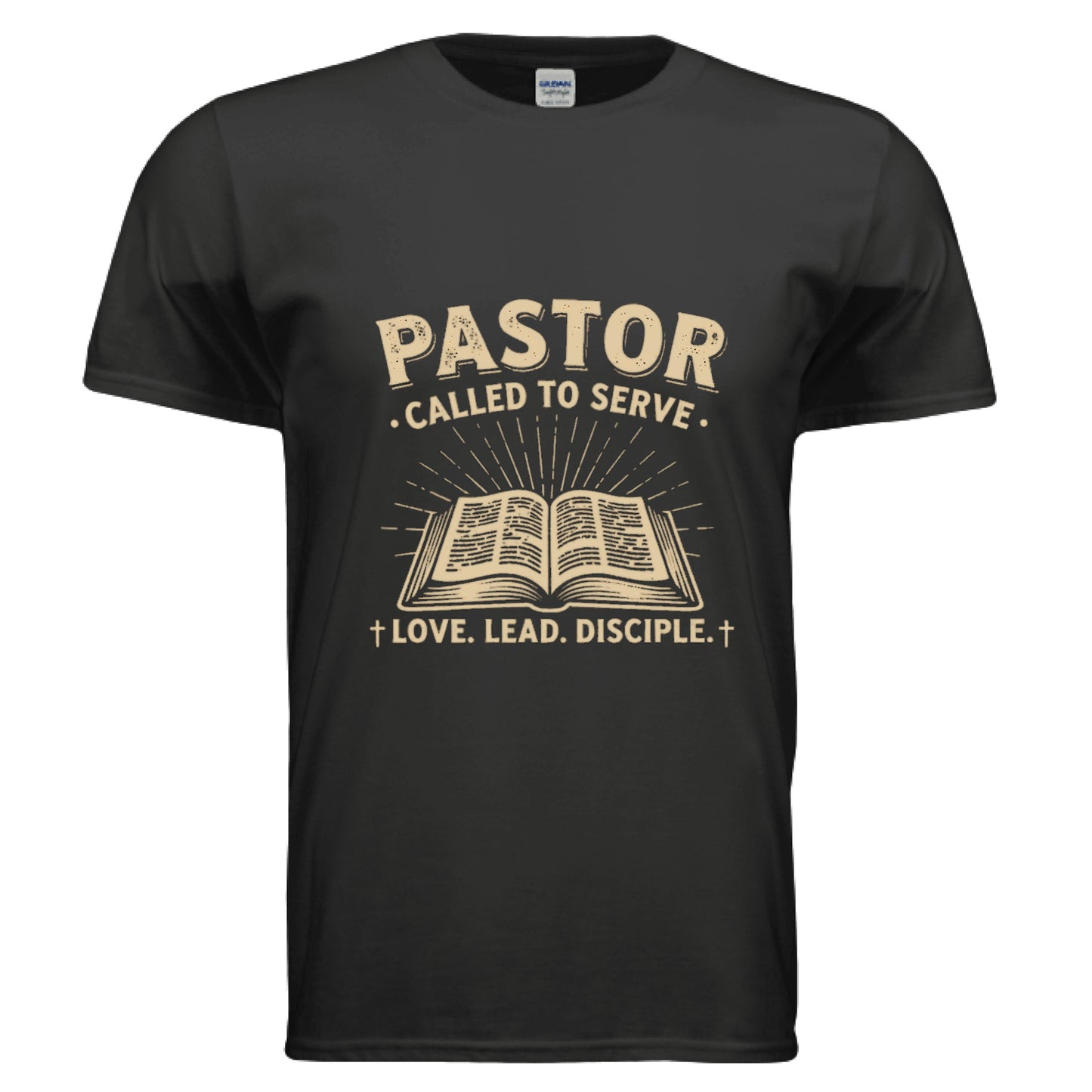 Pastor-Called to Serve Faith T-Shirt BLACK Salvation Clothing and Accessories Apparel