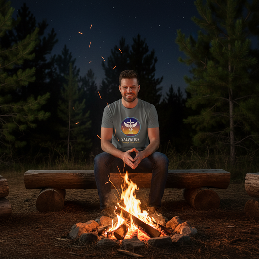 Salvation Through Faith Alone Faith T-Shirt Salvation Clothing and Accessories Apparel