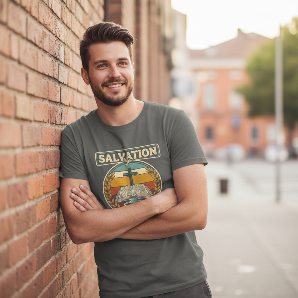 Salvation Washed Redeemed Renewed Faith T-Shirt