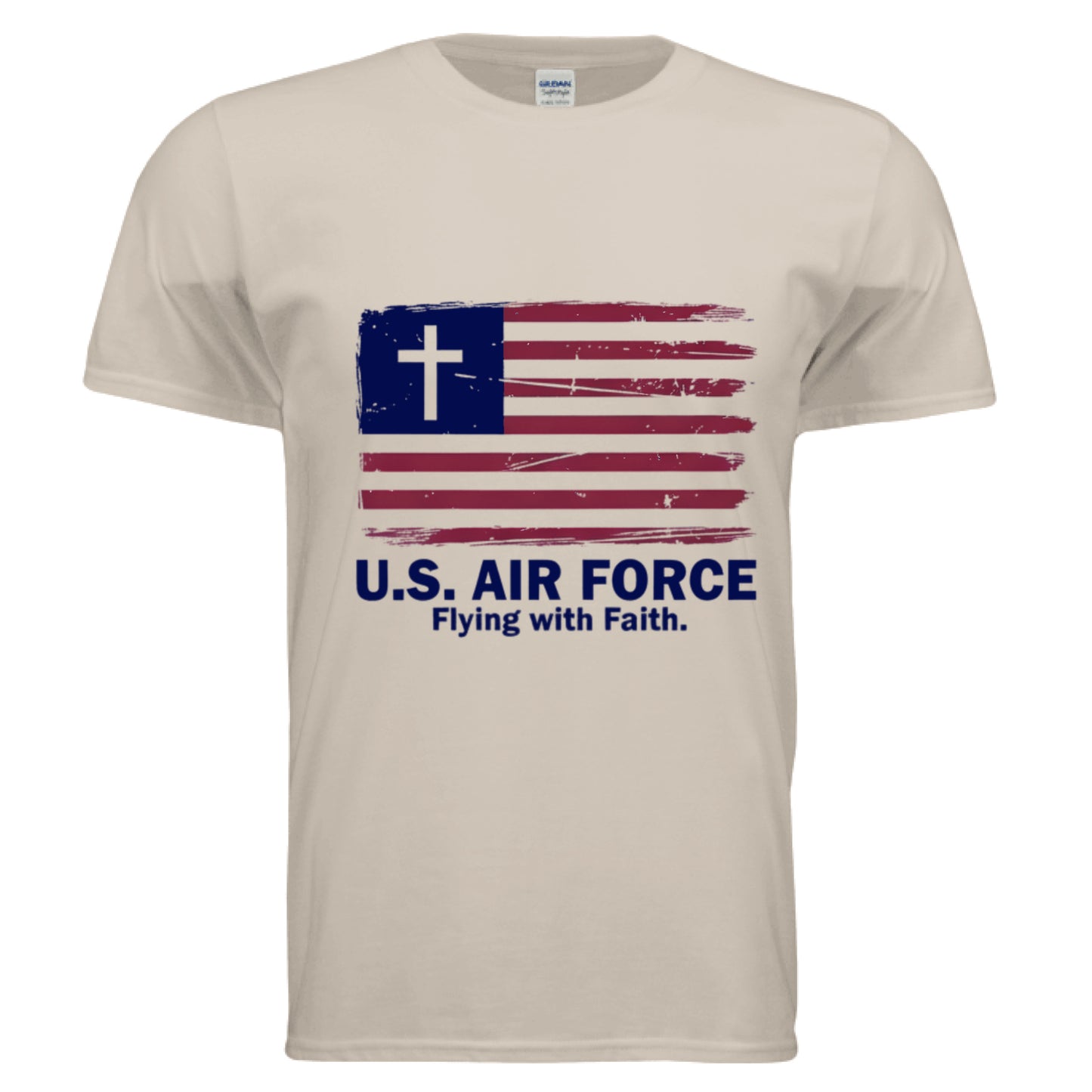 Flying with Faith Faith T-Shirt (Air Force) SAND Salvation Clothing and Accessories Apparel