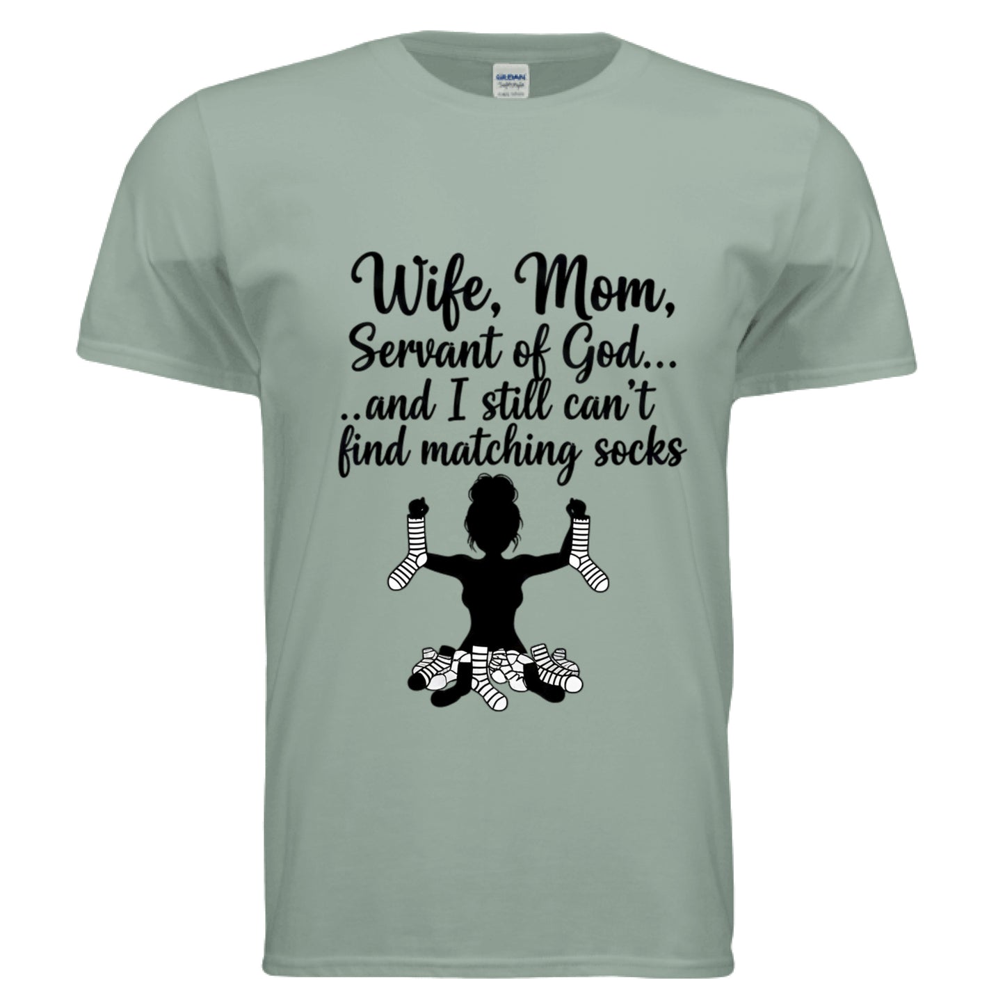 Wife Mom Servant of God Faith T-Shirt (Funny) Sage Salvation Clothing and Accessories Apparel