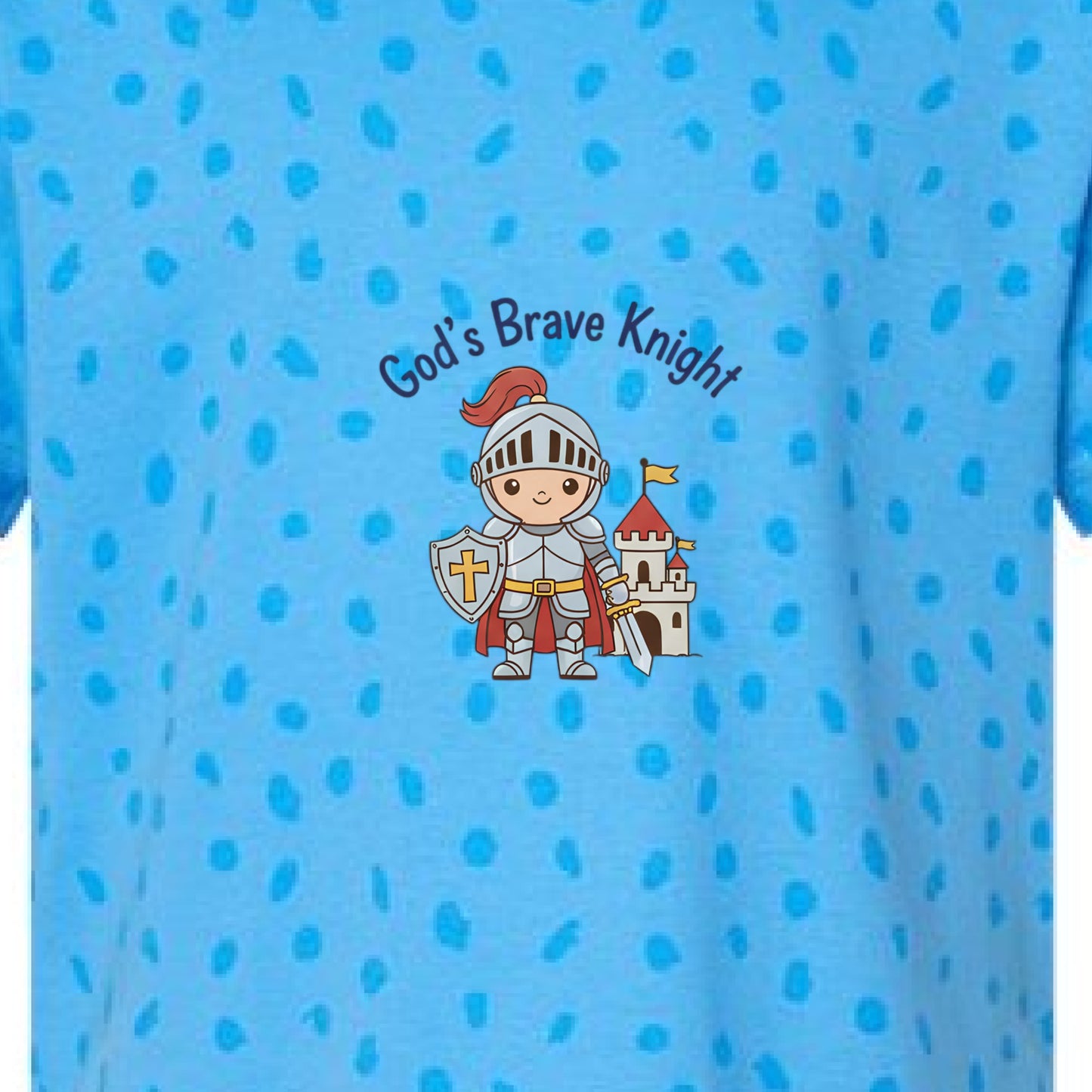 Gods Brave Knight Toddler Faith T-Shirt Tradewind Spot Salvation Clothing and Accessories Apparel