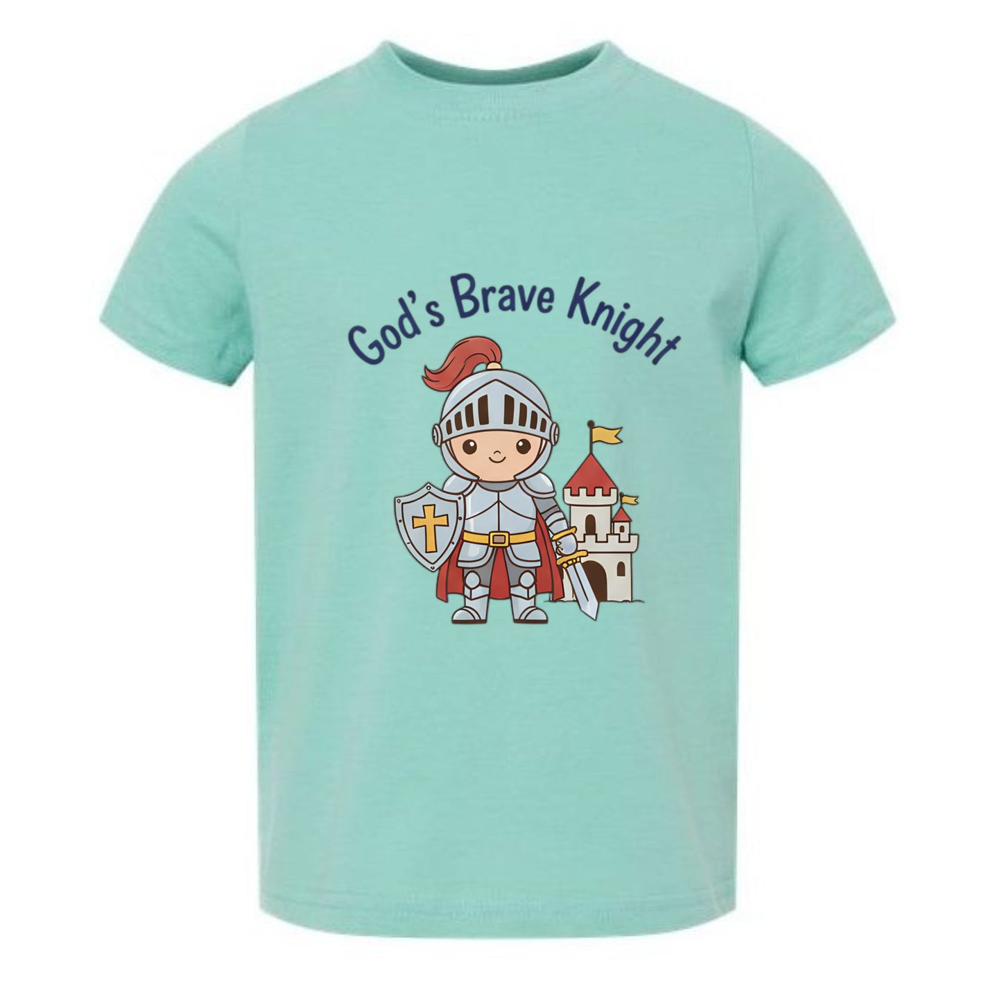 Gods Brave Knight Toddler Faith T-Shirt Saltwater Salvation Clothing and Accessories Apparel