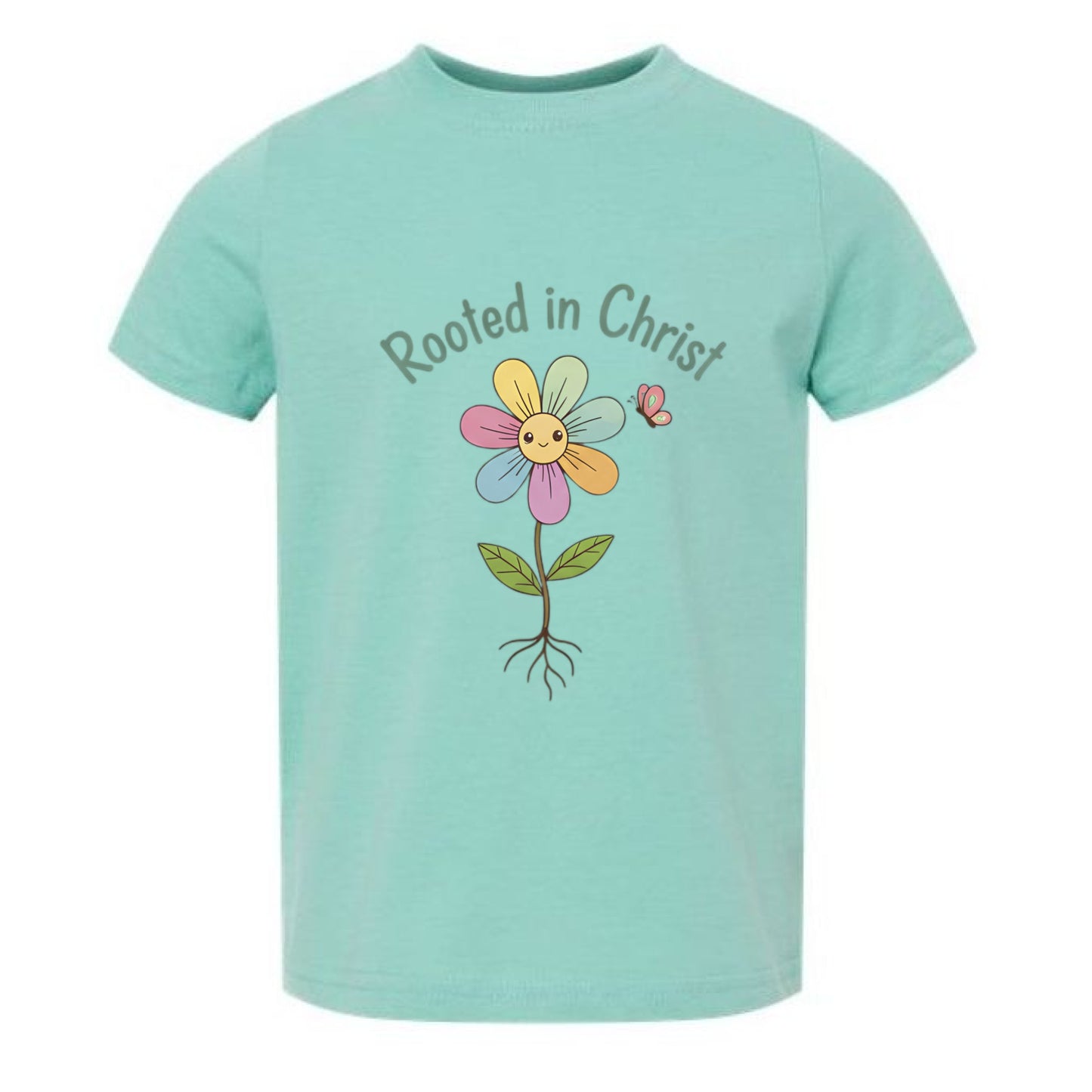 Rooted in Christ Toddler T-Shirt Saltwater Salvation Clothing and Accessories Apparel