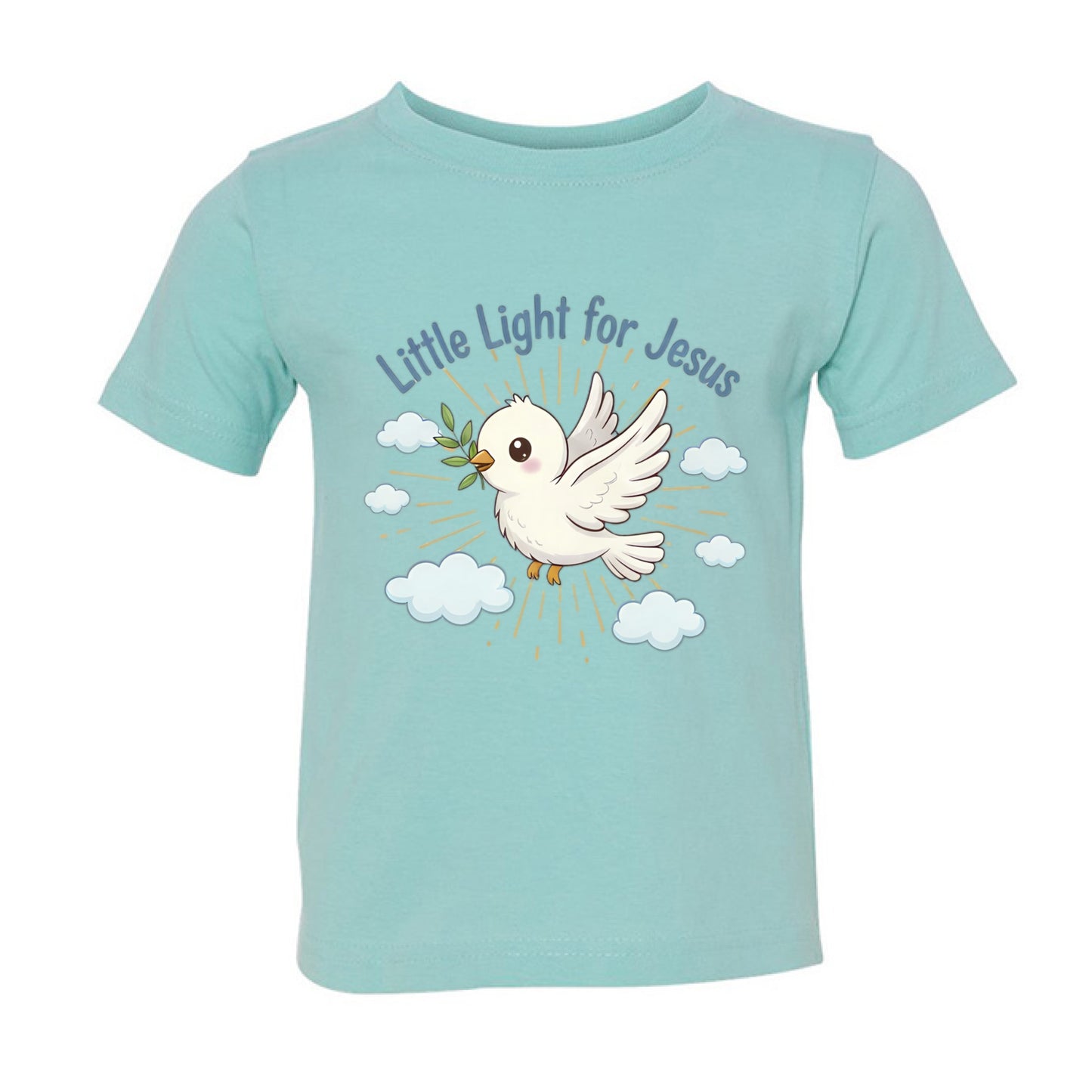 Little Light for Jesus Toddler Faith T-Shirt CHILL Salvation Clothing and Accessories Apparel