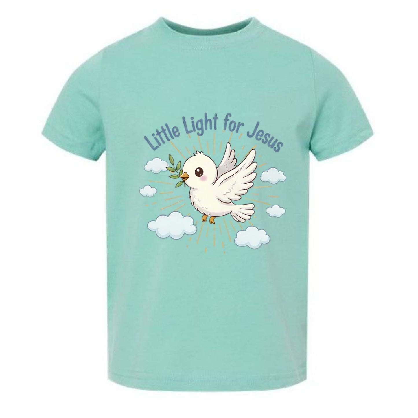 Little Light for Jesus Toddler Faith T-Shirt Saltwater Salvation Clothing and Accessories Apparel