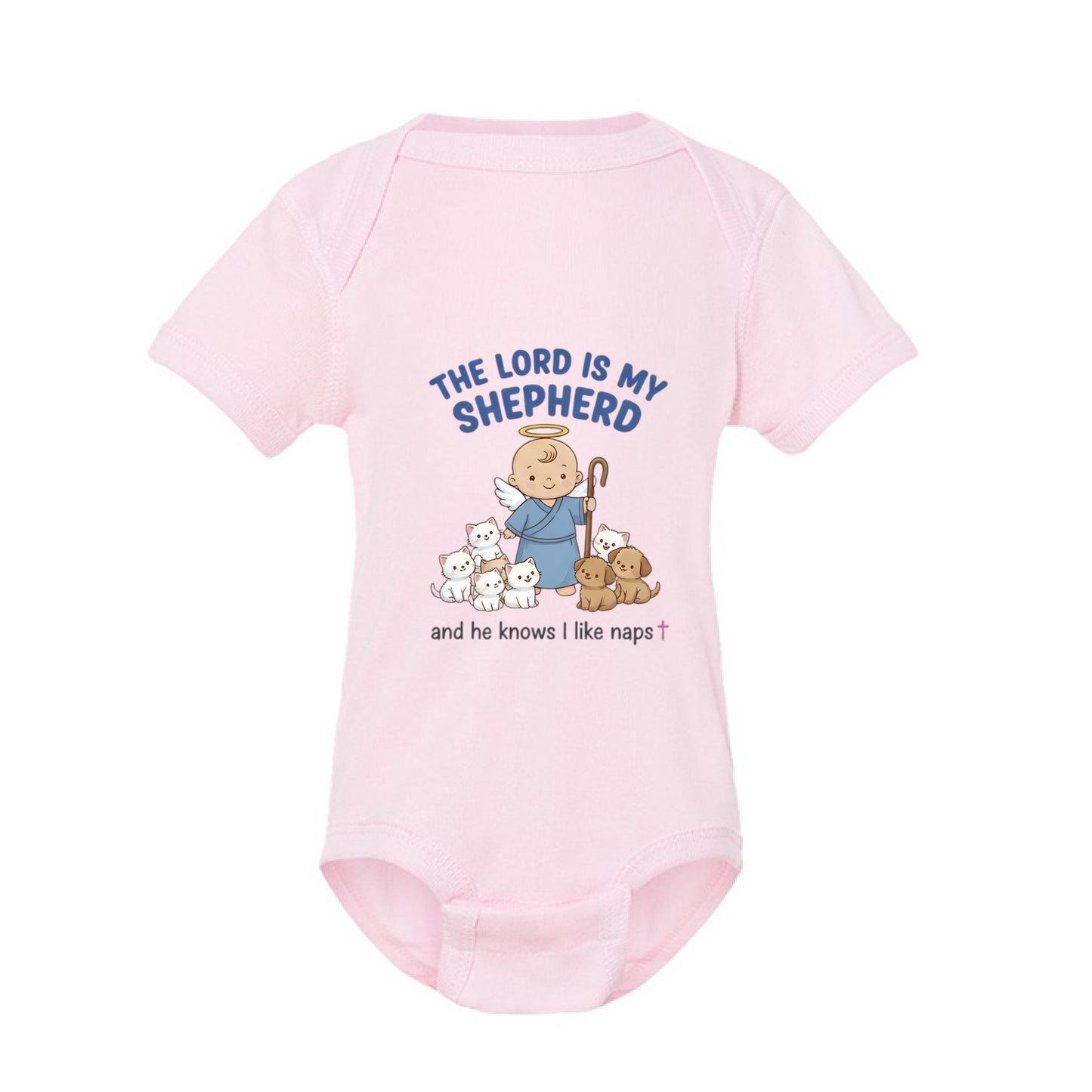 The Lord is my Shepherd Faith Onesie BALLERINA Salvation Clothing and Accessories Apparel