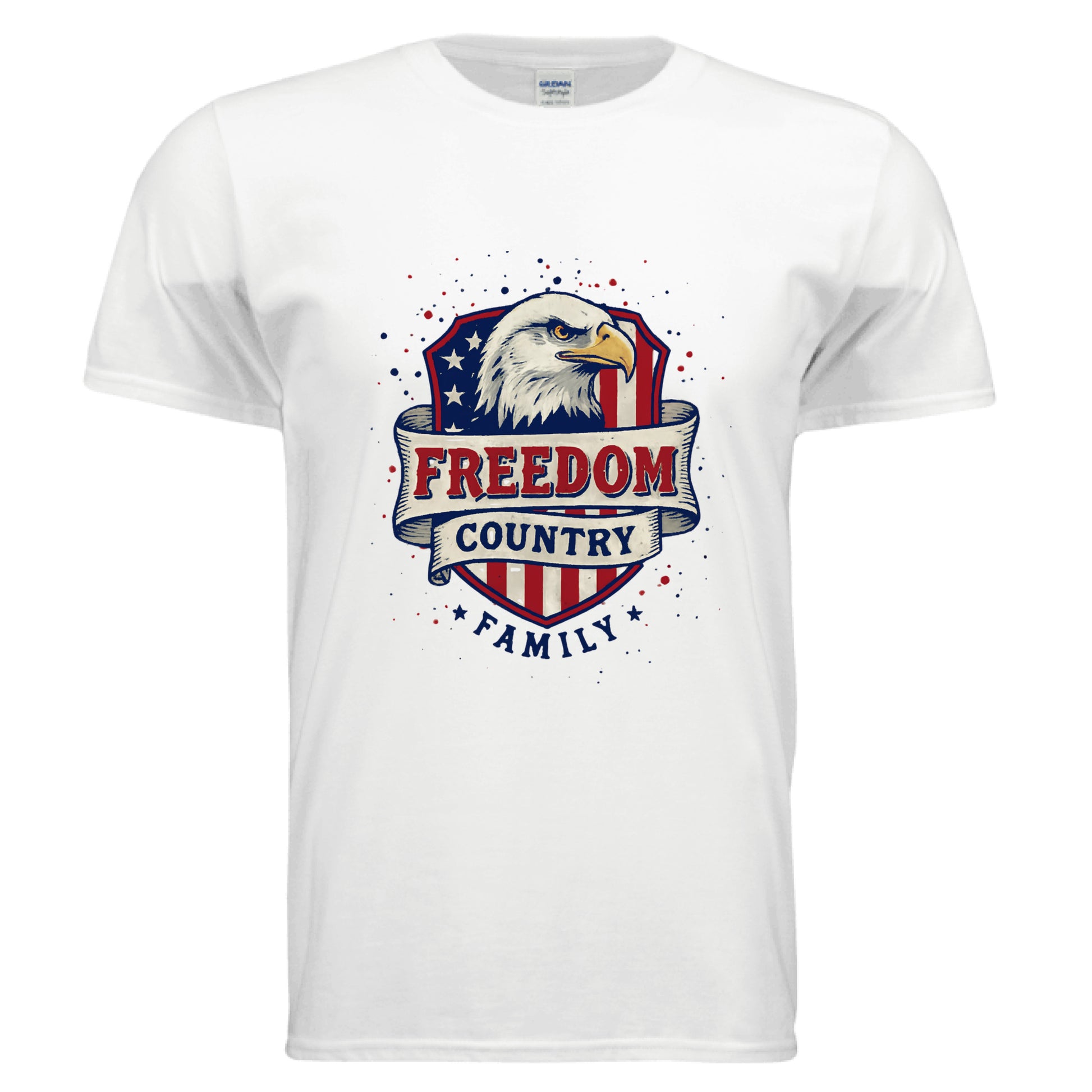 Freedom Country Family Patriot T-Shirt Salvation Clothing and Accessories Apparel